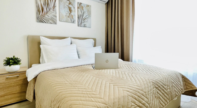1 Komnatnaya Zhk Serdtse Sibiri Flat, Book Apartment Hotels in Tyumen Region with Parking, Parking
