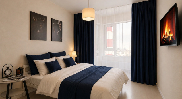 Sutki Ufa na Ibragimova 90/2 750 Apartments, Rezervovat Apartmán Hotely v Bashkortostan s parkováním, Parkování
