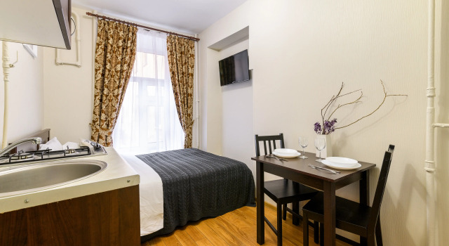 Апартаменты Standard Апартаменты Sergeew Apartments у метро Василеостровская