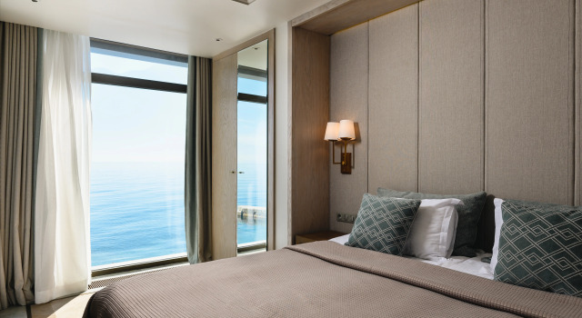 Двухместный люкс Премиум (Корпус Прибрежный) с балконом и with sea view Форос