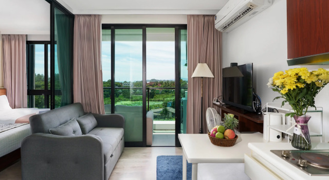 Квартира New 1 Bdr Royal Lee Nayang beach, Забронировать Апартаменты/квартира Отели острова Пхукета с бассейном, Бассейн