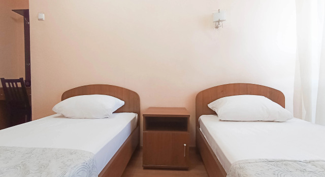 Двухместный номер Economy с балконом и с видом на город Мини-отель Smart Hotel Ростов-на-Дону
