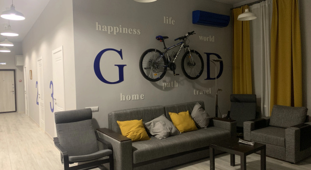 Трёхместный номер Economy с видом на город Меблированные комнаты OKey Home