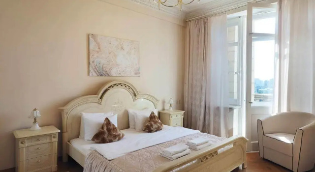 Lyuks s balkonom i dzhakuzi Apartments, Rezervovat Apartmán Moskva Rusko, poblíž Moscow Zoo