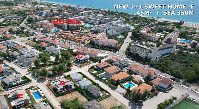 Апартаменты Sweet Home E с балконом Camyuva Beach Hotel