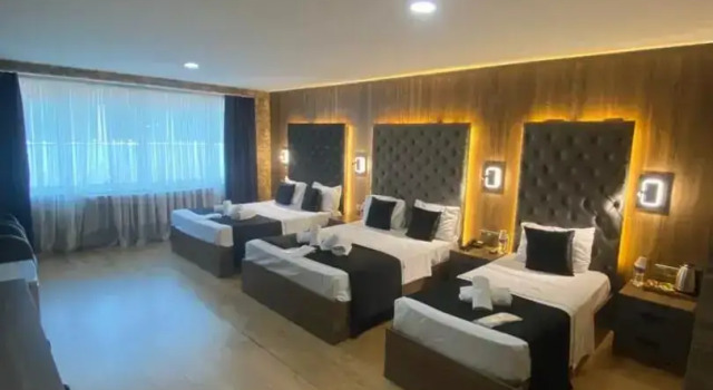 Семейный люкс с красивым видом из окна Отель Nişantaşı Diamond Hotel