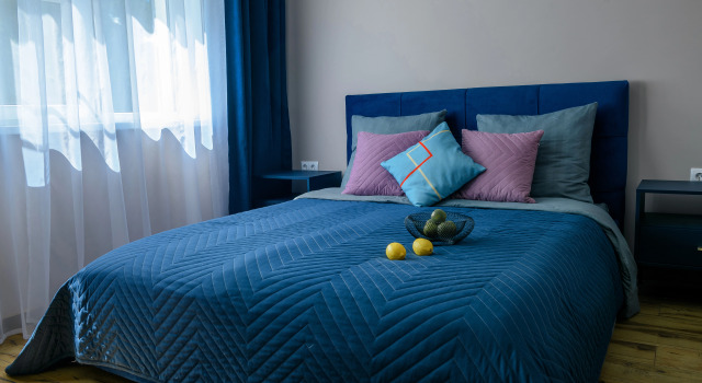 Uorhol - apel'sin i kapuchino v inter'ere s sobstvennym dvorikom dlya BBQ v 10 minutah ot centra Apartment, Book Apartment Kaliningrad Kaliningrad Region