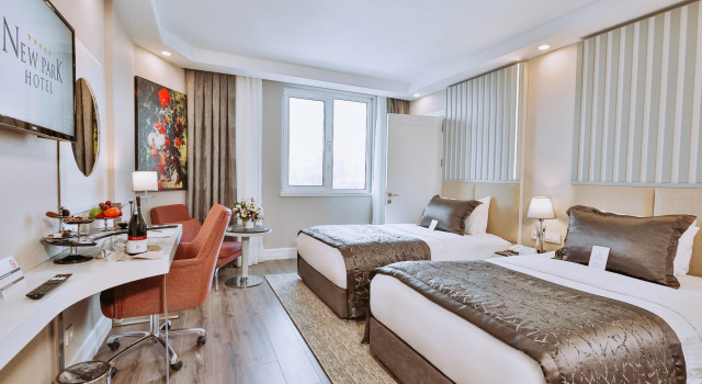 Номер Connected с красивым видом из окна New Park Hotel