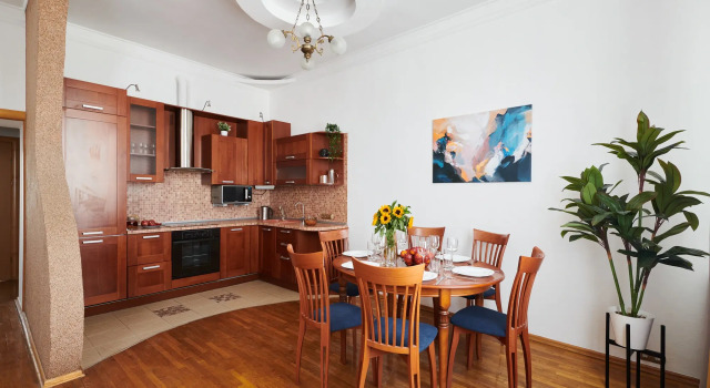 GM Apartments Evrodvushka s vidom na Kremль Flat, Rezervovat Apartmán Hotely v Moskva s parkováním, poblíž Lenkom Theatre, Parkování