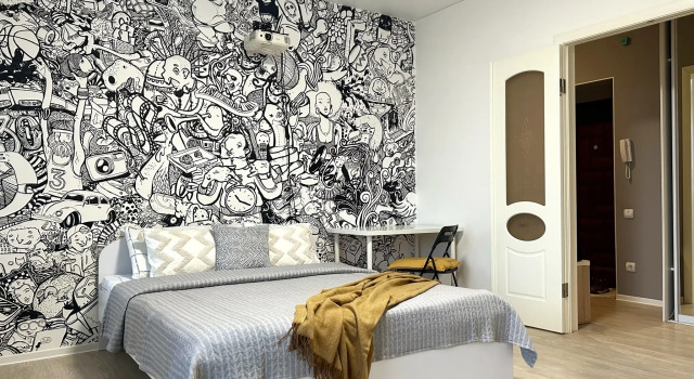 Bliss-Galateya U Dvortsa Zemledeltsev Flat, Prenota Appartamento Hotel a Tatarstan con parcheggio, Parcheggio