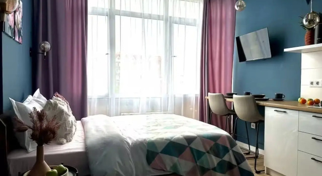 Bayhouse Na Mikrorajone ZHetysu-4- 2 Flat, Rezerwuj Apartament Tanie hotele w Almaty Region