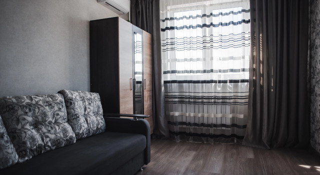 Апартаменты Двухкомнатная квартира сети "PanApartments" с панорамным видом на город