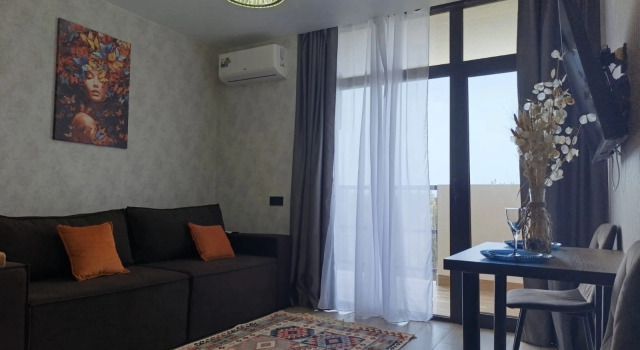 S Basseynom I Mangalom Flat, Rezervovat Apartmán Alushta 