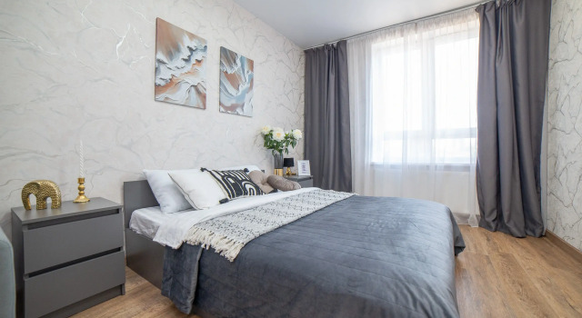 Квартира Евро 2К BeGuest рядом с метро Ботаническая для 5х гостей, Забронировать Апартаменты/квартира Отели Городского округа Екатеринбурга - Северный управленческий округ с парковкой, Парковка