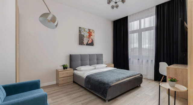 Knokey Alekseyevskaya Uluchshennye Apartments, Rezervovat Apartmán SVAO Area Moskva, poblíž Alekseyevskaya Metro Station