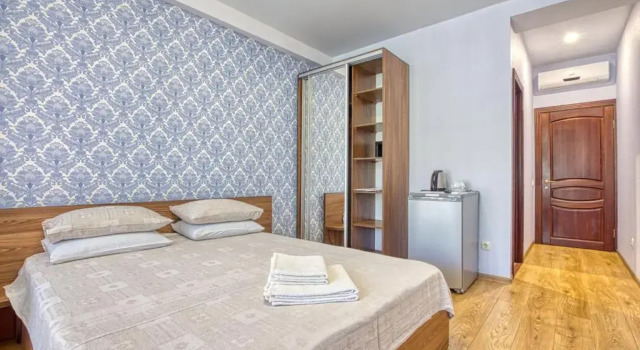 Camera tripla Standard con balcone e con vista mare Katyusha Guest House