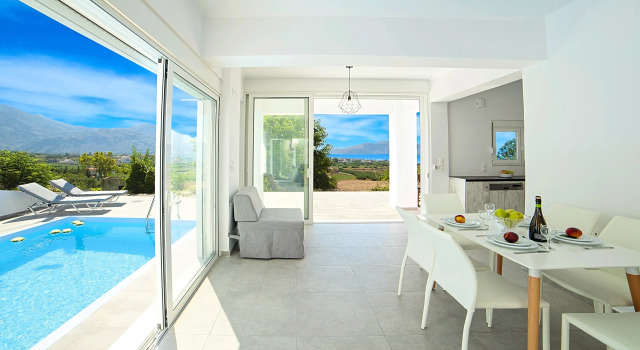 Вилла Cretan Sunset Heated Pool