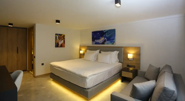 Номер Deluxe с балконом и с красивым видом из окна Бутик-отель Yalinn Boutique Hotel