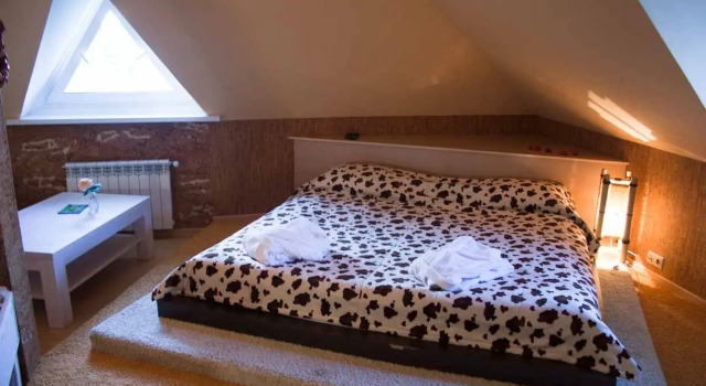 Двухместный номер Deluxe с красивым видом из окна Гостевой дом Вилла Роза