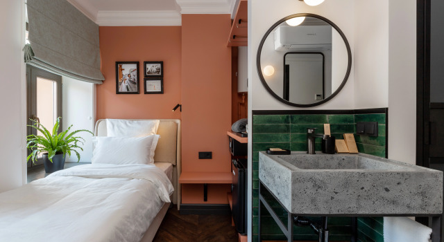 Одноместный номер Соло Бутик-отель Zalkind Hotel Rooms&Kitchen