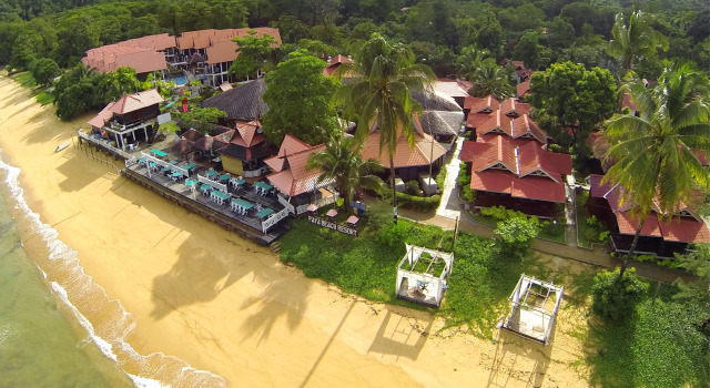 Paya Beach Spa & Dive Resort, Rezervovat Lázně / Resort Hotely v Ostrov Tioman se snídaní, Snídaně