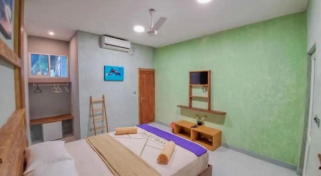 Standard double chambre Dive Villa Thoddoo