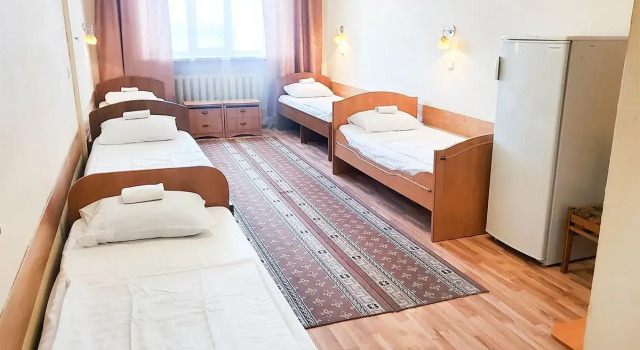 Кровать в общем номере Мини-отель Smart Hotel Барнаул