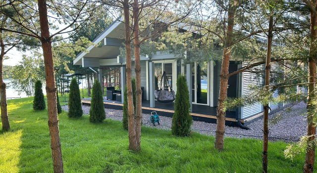 Коттедж Luxury с красивым видом из окна Гостевой дом Любимый Уголок
