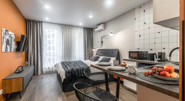 Dizaynerskaya 1204 Verkhnie Likhobory Flat, Book Apartment SAO Area Moscow, near Likhobory