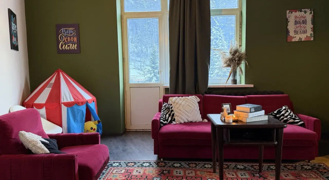 Апартаменты ArtHouse Dombay 15, Забронировать Апартаменты/квартира Отели Домбая с парковкой, рядом с Dombai Ski Lift, Парковка