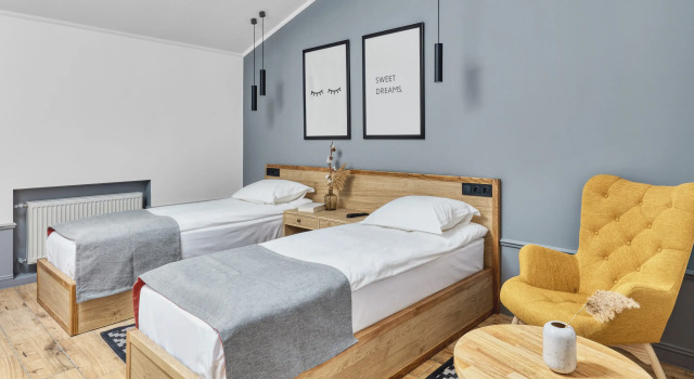 Двухместный номер Standard Мансарда Wine and Pillow Hotel by Frapolli