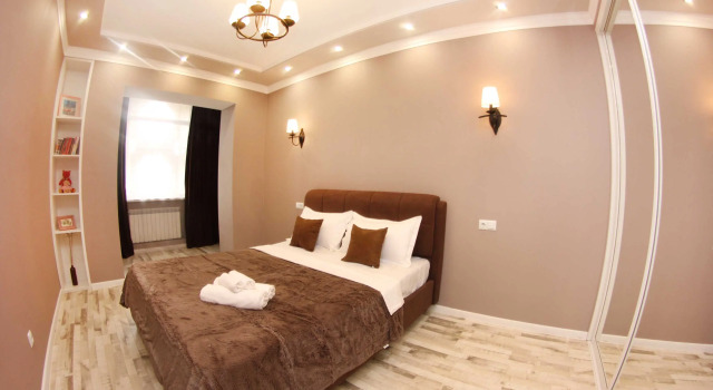 Dvukhkomnatnye V Zhk Shakhristan Ryadom S Trts Mega Apartments, Prenota Appartamento Hotel a Almaty con parcheggio, Parcheggio
