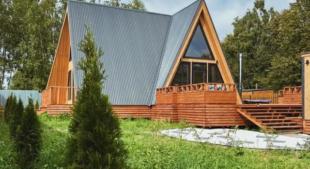 A-Frame Family 1 Guest house, Rezervovat Penzión Wellness hotely v Kolomna, SPA