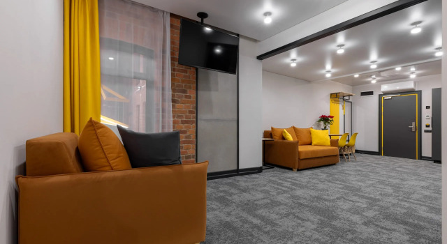 Двухместный izzziUP Люкс Апарт-отель izzziUP 4* COMMUNITY L&C