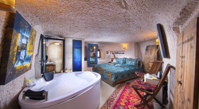 Двухместный номер Junior Cave Cappadocia Fairy Chimneys Selfie Cave Hotel