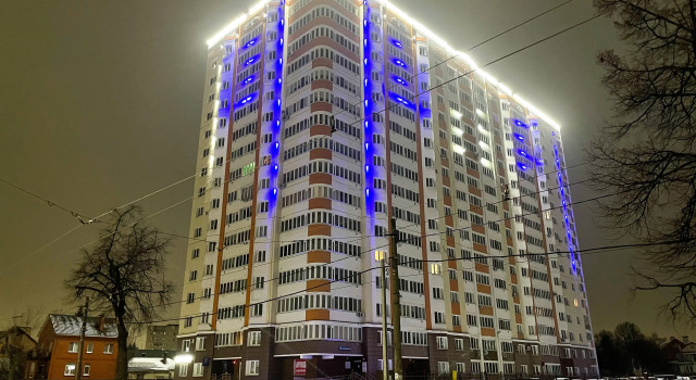 Апартаменты Deluxe с балконом и с красивым видом из окна Апартаменты в новом ЖК премиум класса с шикарным видом на город.
