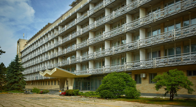 Yantarnyij Bereg Sanatorium, Book Kursted Hoteller i Jurmala med pool, Swimmingpool