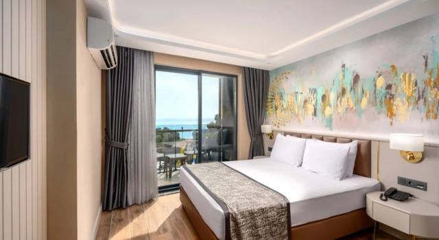Номер с видом на окрестности Отель Seaphoria Beach (Adult Only 12+)