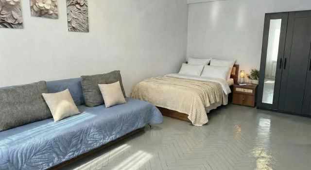 U Ostrova Mechty I Naberezhnoy Moskva Reki Flat, Reserva ahora Apartamento UVAO Area Moscú, cerca de Parque de atracciones Dream Island