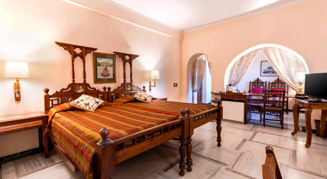 Люкс Karni Bhawan Heritage Hotel Jodhpur