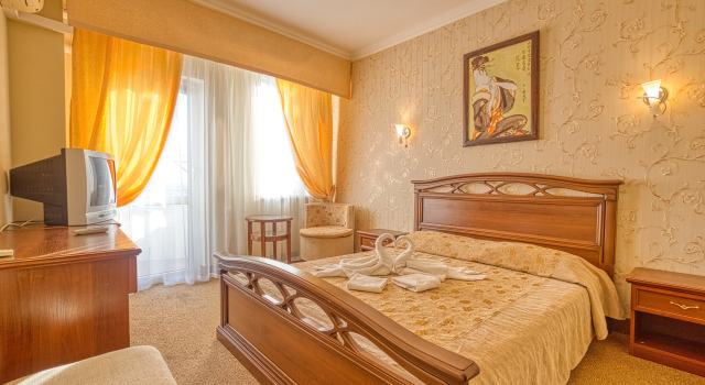 Camera doppia Standard con balcone e con vista Inter Hotel