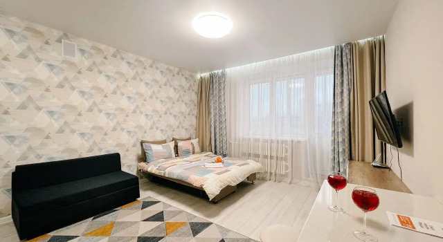 Treugolnik Apartments, Prenota Appartamento Hotel a Leninsky district con parcheggio, Parcheggio