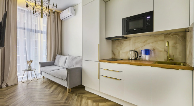 Art-Seasons V Zhk Zorge Flat, Rezervovat Apartmán Hotely v Moskva s parkováním, poblíž Zorge MCC Station, Parkování
