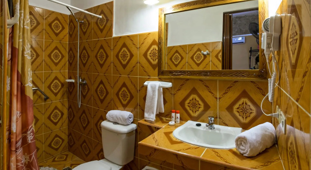 Двухместный номер Standard с балконом и с красивым видом из окна Хостел Casa El Ceramista