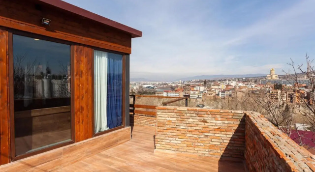Двухместный номер Deluxe с красивым видом из окна Отель Old Tbilisi Terrace