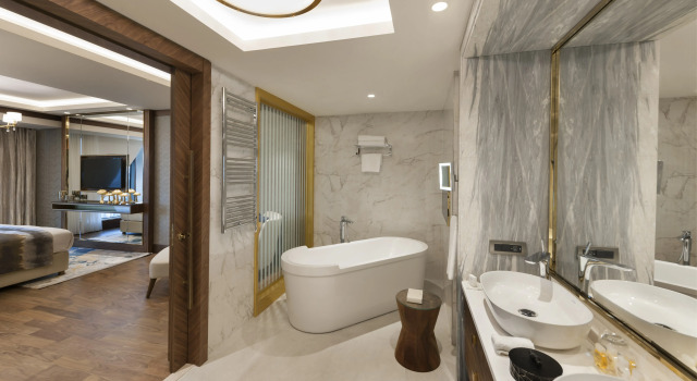 Двухместный люкс Presidential с видом на море Elite World Grand Istanbul Küçükyalı