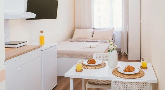 Uyutnaya studiya ryadom s m Moskovskaya Apartments, Rezervovat Apartmán Hotely v Moskovskiy district s parkováním, Parkování