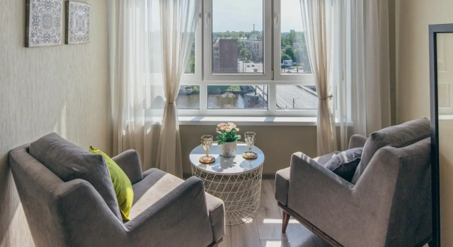 Na Rybnoy Derevne s Panoramnym Vidom v Novom dome Apartments, Book Apartment Kaliningrad Kaliningrad Region