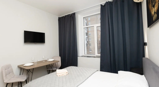 9 Komfortno I Tochka Na Krzhizhanovskogo 14k1 Apartments, Rezervovat Apartmán Hotely v Moskva s parkováním, poblíž Akademicheskaya Metro Station, Parkování