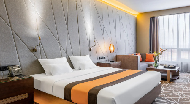 Двухместный полулюкс с красивым видом из окна Tigre de Cristal Resort & Casino Владивосток
